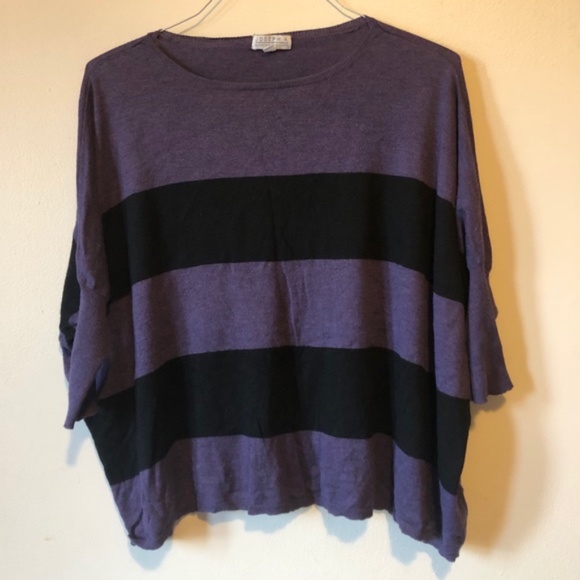 Joseph A. Qu’est-ce que C’est Silk Cropped Sweater - Picture 1 of 5